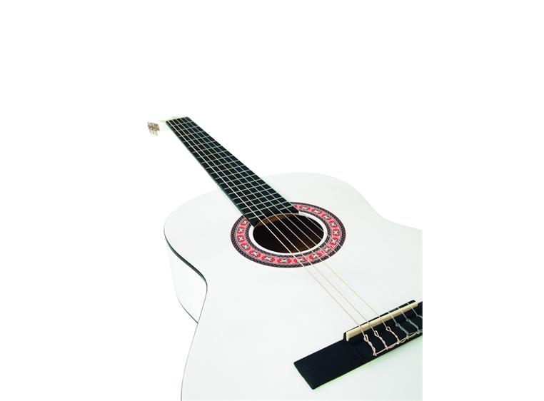 DIMAVERY AC-303 Classic Guitar, white